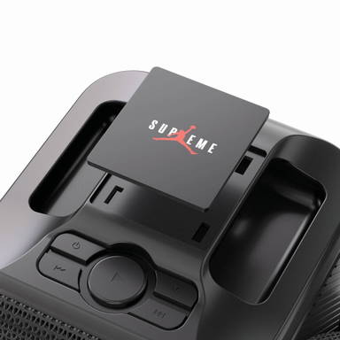 Singvibe RCS gerecycled plastic karaokeset met 2 microfoons