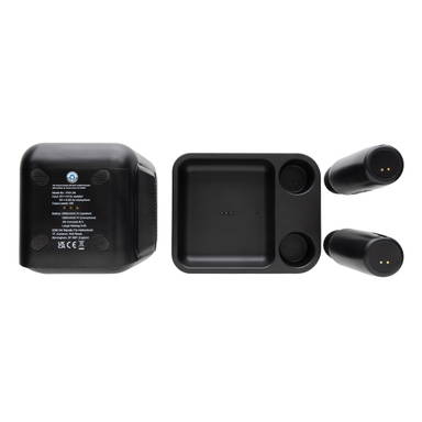 Singvibe RCS gerecycled plastic karaokeset met 2 microfoons