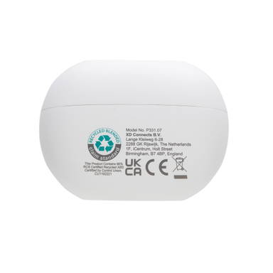 Prolink RCS hybride ANC/ENC-oordopjes van gerecycled plastic