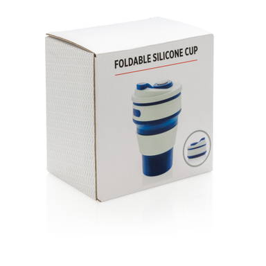 Opvouwbare siliconen beker