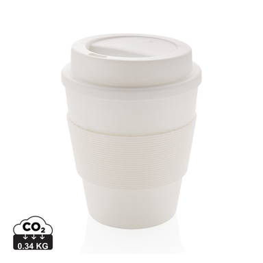 Herbruikbare koffiebeker met schroefdop 350ml