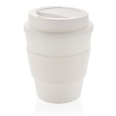 Reusable coffee cup with screw lid 350ml