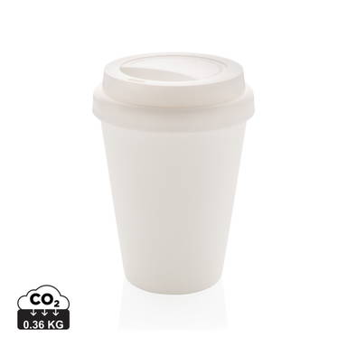 Herbruikbare dubbelwandige koffiebeker 300ml