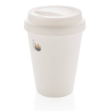Herbruikbare dubbelwandige koffiebeker 300ml