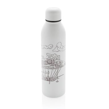 RCS gerecycled roestvrijstalen vacuümfles 500ML