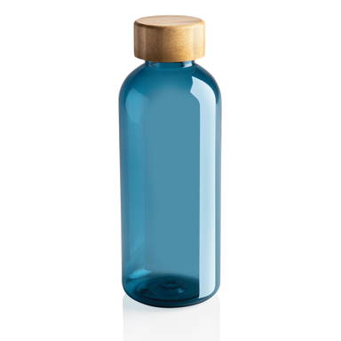 GRS recycled PET fles met bamboe dop
