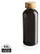 GRS recycled PET fles met bamboe dop