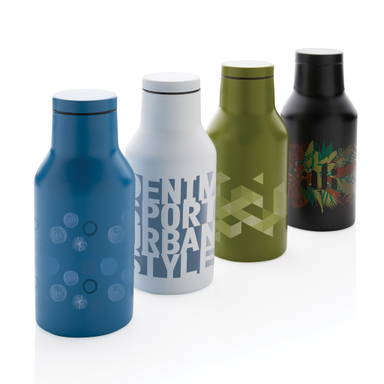 RCS gerecycled roestvrijstalen compacte fles