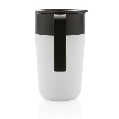 GRS recycled PP en roestvrijstalen mok met handvat