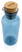 RCS recycled PET fles met bamboe deksel en handvat