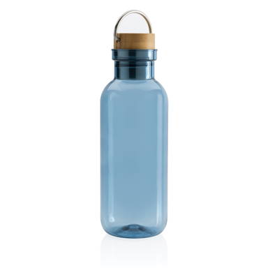 RCS recycled PET fles met bamboe deksel en handvat
