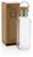 RCS recycled PET fles met bamboe deksel en handvat