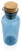 RCS recycled PET fles met bamboe deksel en handvat