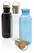 RCS recycled PET fles met bamboe deksel en handvat