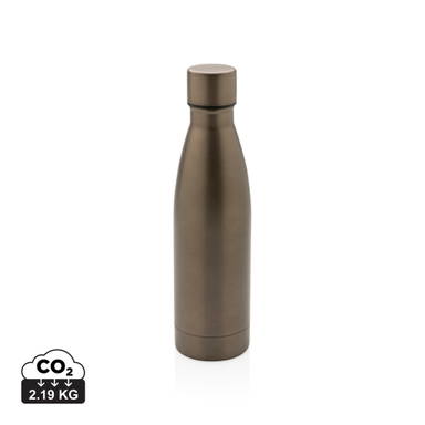 RCS gerecycled roestvrijstalen unikleur vacuümfles