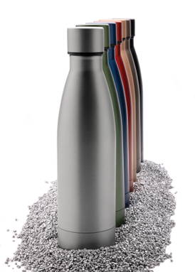 RCS gerecycled roestvrijstalen unikleur vacuümfles