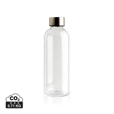 Lekvrije waterfles met metallic dop