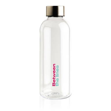 Lekvrije waterfles met metallic dop