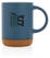 Keramische mok met kurken bodem 280 ml