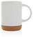 Keramische mok met kurken bodem 280 ml