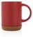 Keramische mok met kurken bodem 280 ml