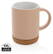 Keramische mok met kurken bodem 280 ml