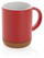 Keramische mok met kurken bodem 280 ml