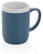 Keramische mok met witte rand 300 ml.