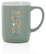 Keramische mok met witte rand 300 ml.
