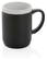 Keramische mok met witte rand 300 ml.
