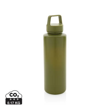 RCS gecertificeerd recycled PP waterfles met handvat