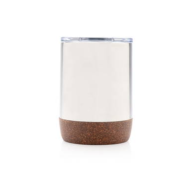 RCS gerecycled roestvrijstalen koffiebeker met kurk