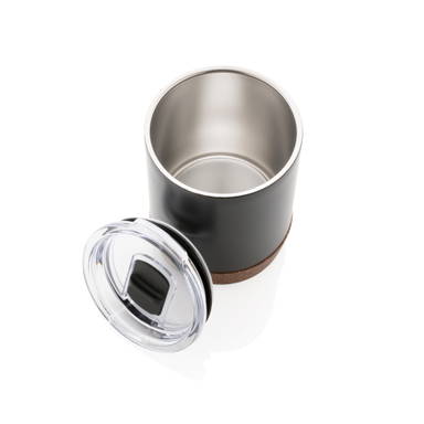 RCS gerecycled roestvrijstalen koffiebeker met kurk