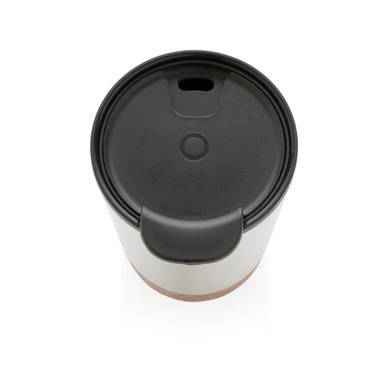 GRS gerecycled PP en roestvrijstalen kurk koffiebeker