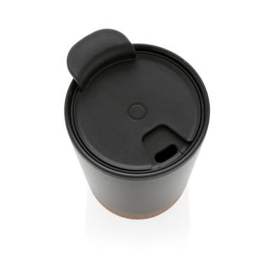 GRS gerecycled PP en roestvrijstalen kurk koffiebeker