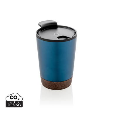 GRS gerecycled PP en roestvrijstalen kurk koffiebeker