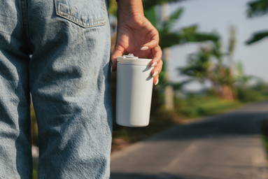 RCS gerecycled roestvrijstalen vacuüm lekvrije mok