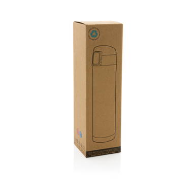 RCS gerecycled roestvrijstalen easy lock thermosfles