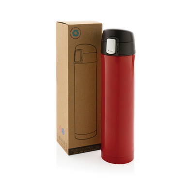 RCS gerecycled roestvrijstalen easy lock thermosfles