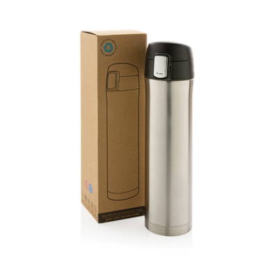 RCS gerecycled roestvrijstalen easy lock thermosfles