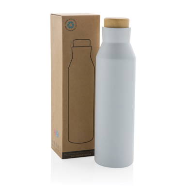 Gaia RCS-gecertificeerde gerecyclede rvs vacuümfles
