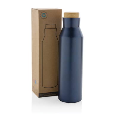 Gaia RCS-gecertificeerde gerecyclede rvs vacuümfles