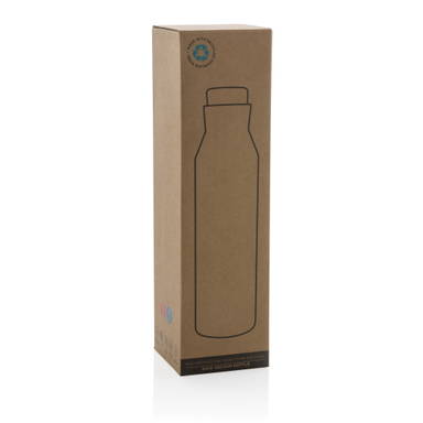 Gaia RCS-gecertificeerde gerecyclede rvs vacuümfles