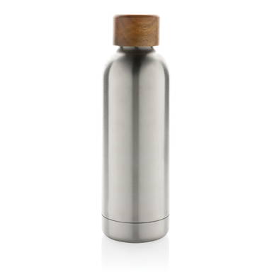 Wood RCS-gecertificeerde gerecycled rvs vacuümfles
