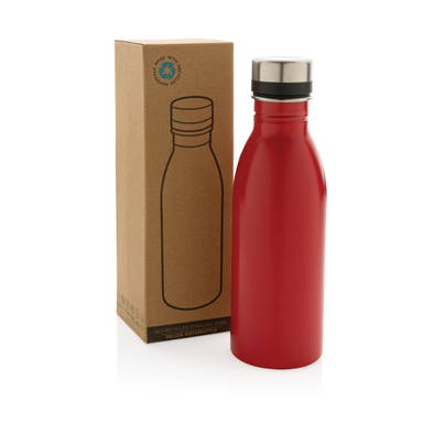 RCS gerecycled roestvrijstalen luxe waterfles