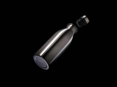 RCS gerecycled roestvrijstalen luxe waterfles