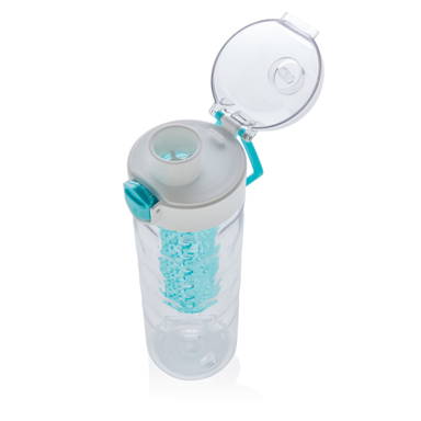 Honeycomb afsluitbare lekvrije waterfles met infuser