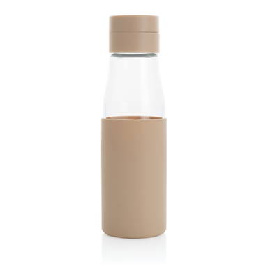 Ukiyo glazen hydratatie-trackingfles met sleeve