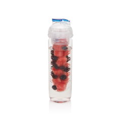 Waterfles met infuser accent