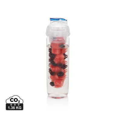 Waterfles met infuser accent